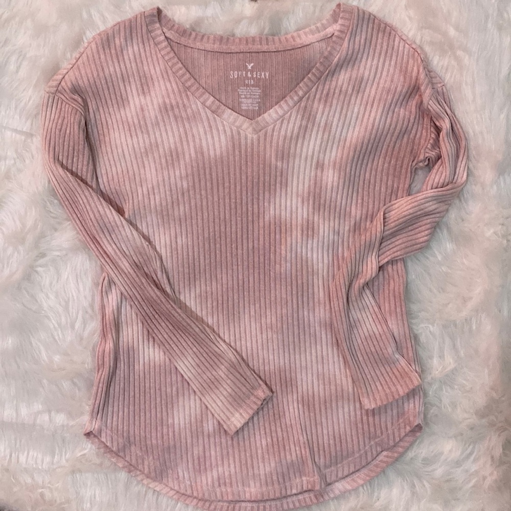 American Eagle Soft & Sexy Rib Tee
